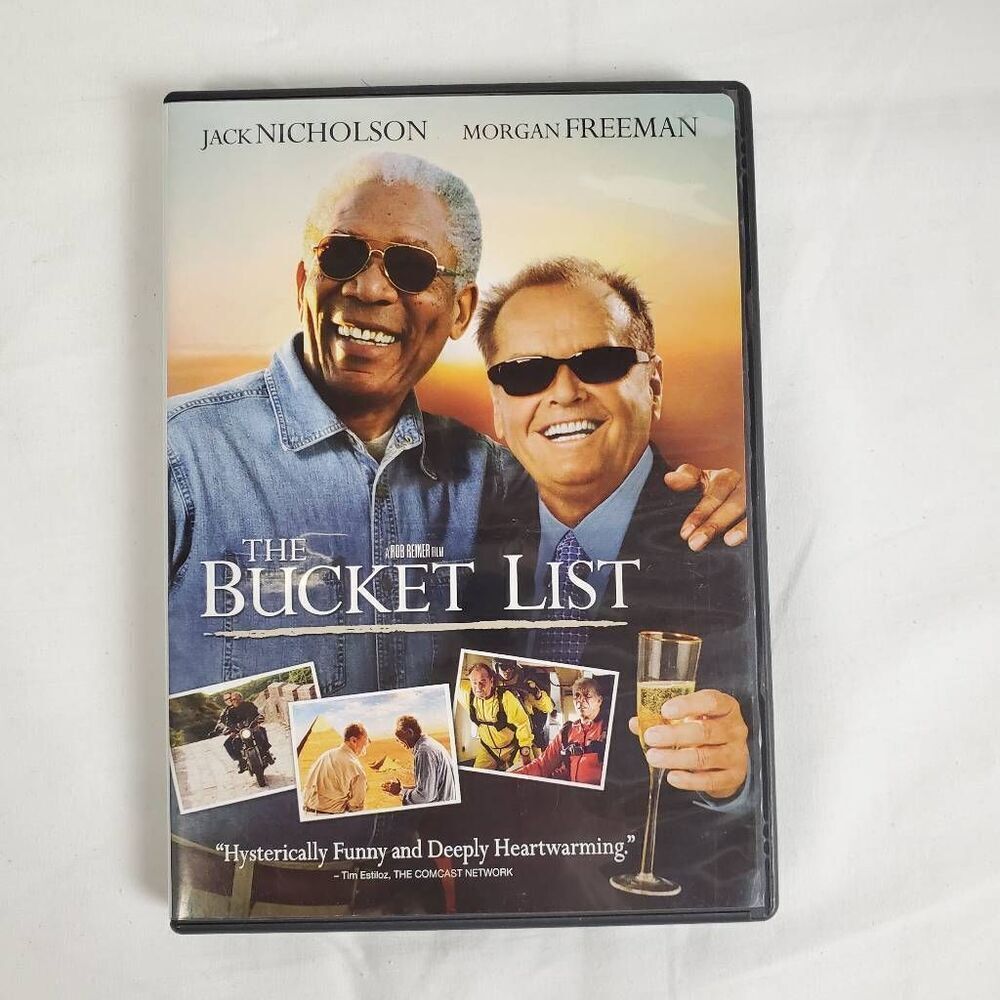 The Bucket List (DVD, 2007, Jack Nicholson & Morgan Freeman)
